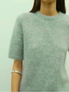 MAKE AN OFFER - J CREW Luxe Brushed 100% Cashmere Crewneck Sweater Tee